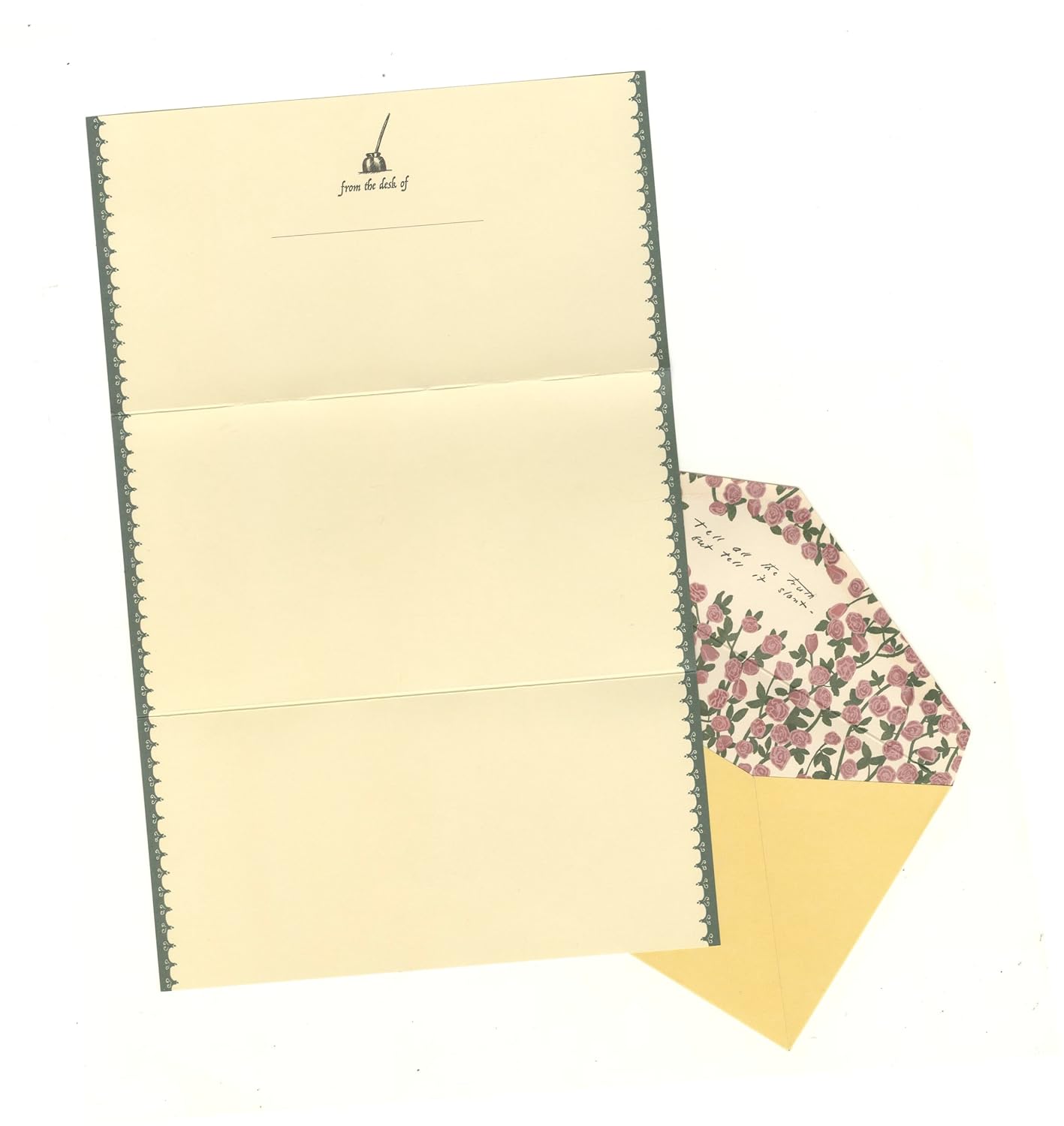 Tell It Slant: An Emily Dickinson Stationery Set