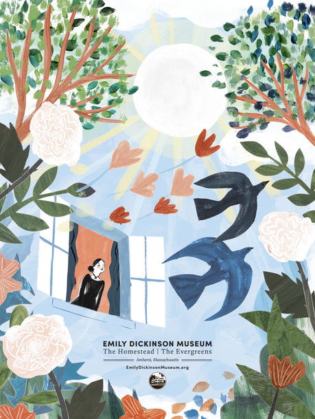 Seasonal Emily Dickinson Poster - Summer