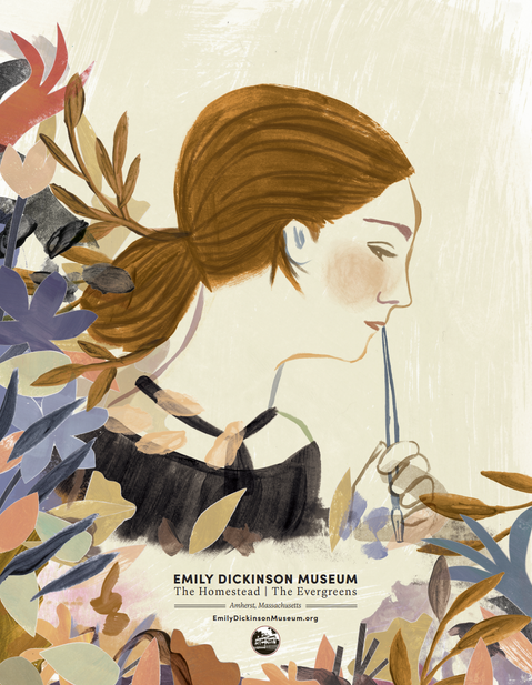 Seasonal Emily Dickinson Poster - Autumn
