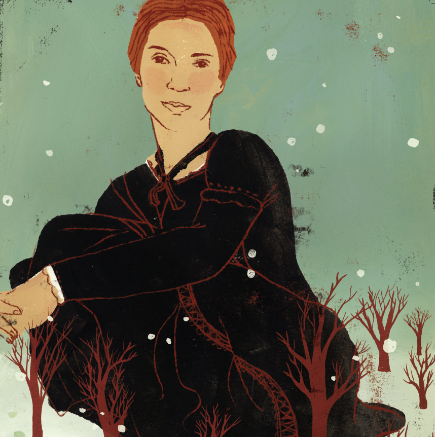 Seasonal Emily Dickinson Poster - Winter